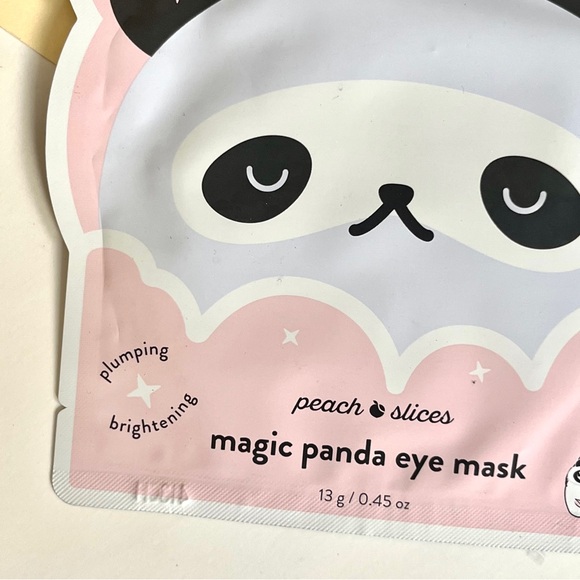 🏷️ peach slices • kawaii panda magic eye mask - Picture 7 of 11